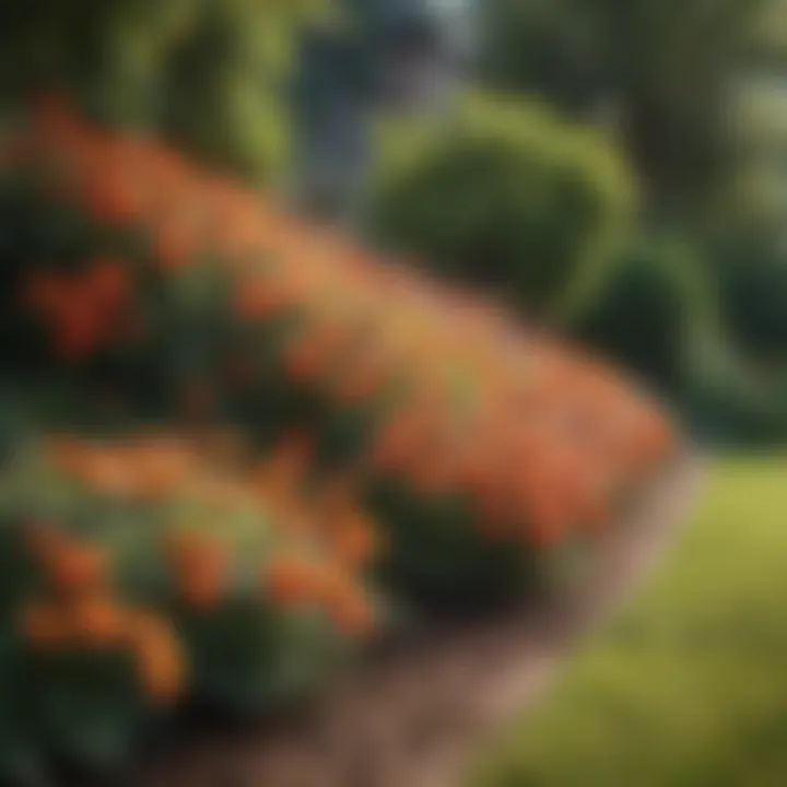 Maintenance tips for flower beds, including pruning and care techniques
