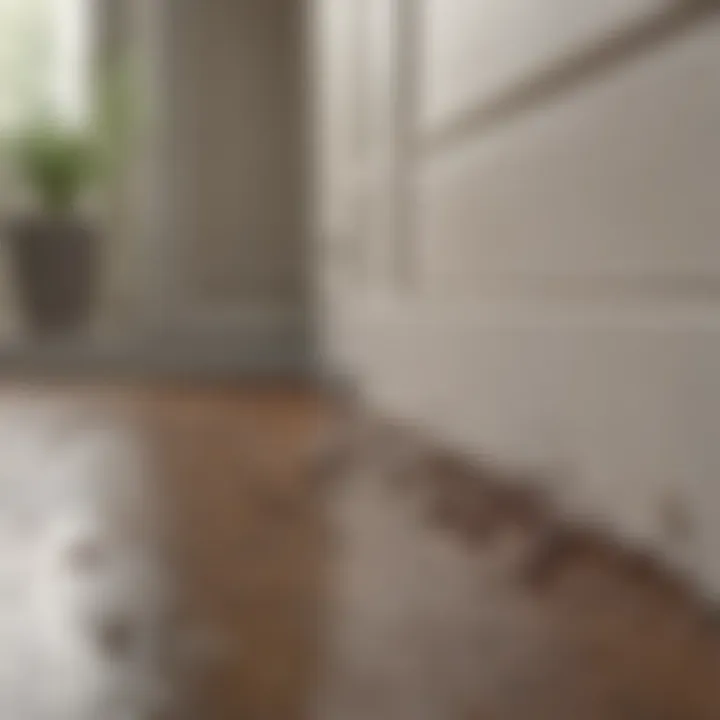 Sealing entry points to prevent ant infestations