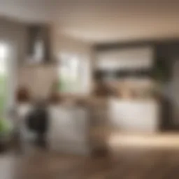 Stylish kitchen makeover with budget-friendly materials