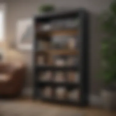Compact bookcase perfect for small spaces