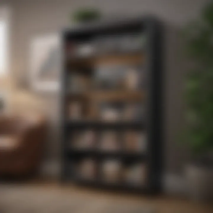 Compact bookcase perfect for small spaces