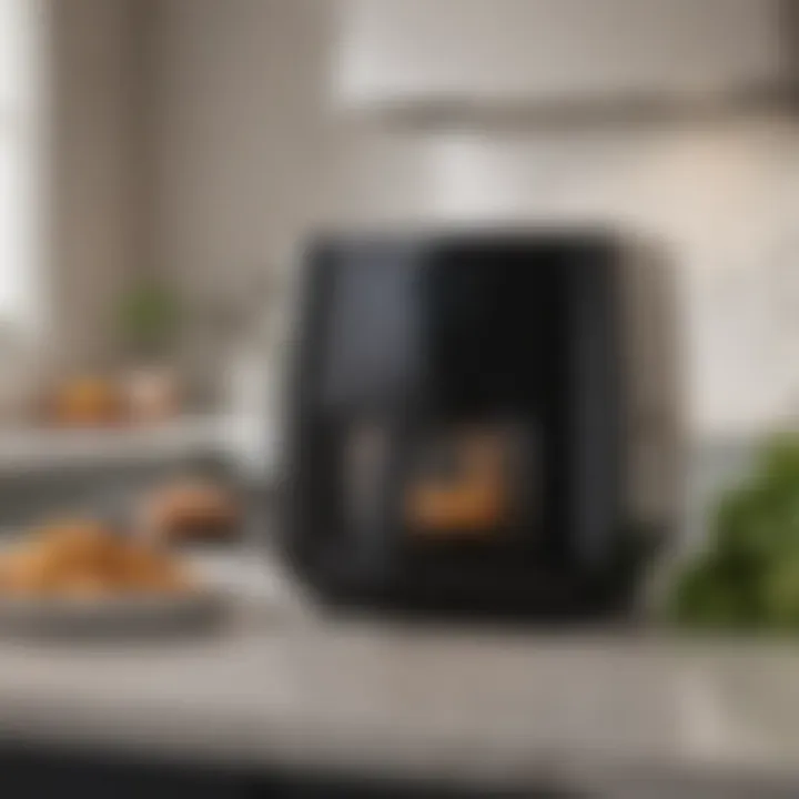 User-friendly control panel of the Instant Vortex Air Fryer.