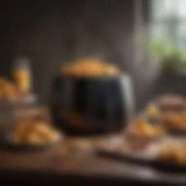 An assortment of crispy food prepared using the Instant Vortex Air Fryer.