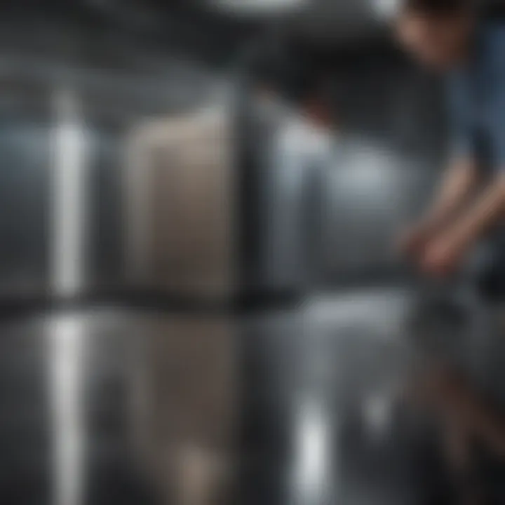 Comparison of various cleaners for stainless steel