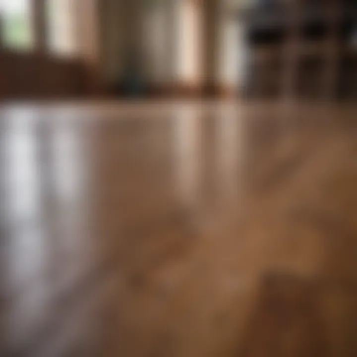 Maintenance tips for waxed hardwood floors