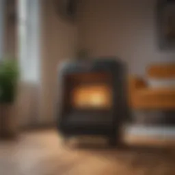 Compact and efficient room heater