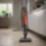 Top-rated plug-in stick vacuum showcasing advanced features