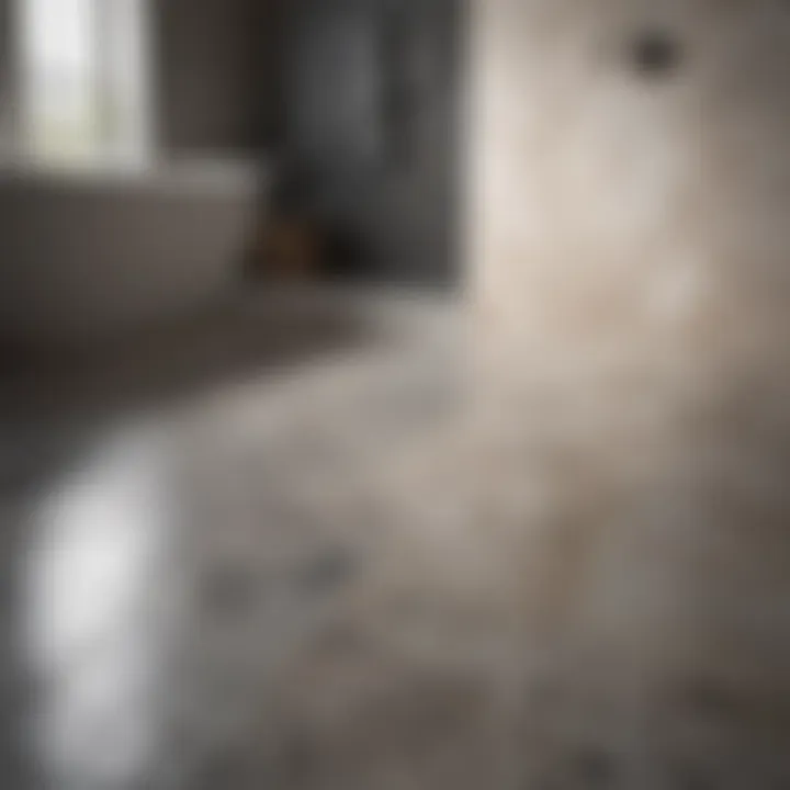 Durable porcelain tiles showcasing modern design trends