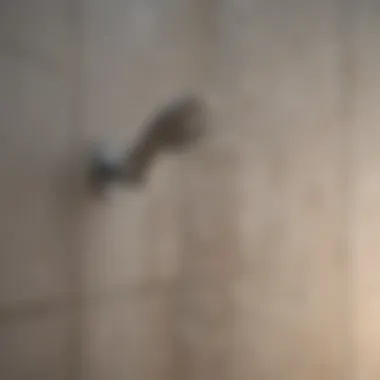 Sealed shower joints with caulk after installation