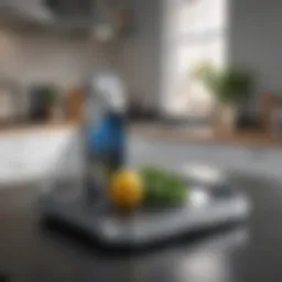 Elegant design of the Bissell CrossWave self-cleaning tray showcasing its sleek features.