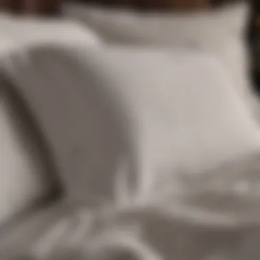 Comparative visual of pillowcase fabrics