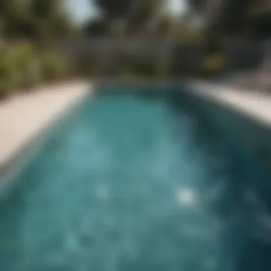 Infographic on pool water quality implications