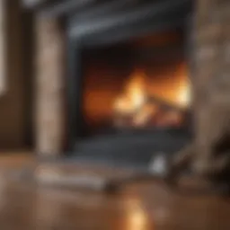Tools for fireplace glass cleaning