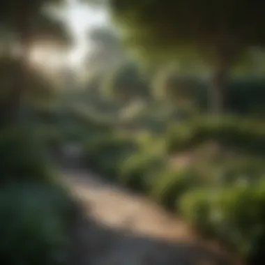 Coastal sheets enhancing a garden landscape