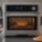 Sleek design of the Wolf Toaster Oven Air Fryer showcasing its modern aesthetics
