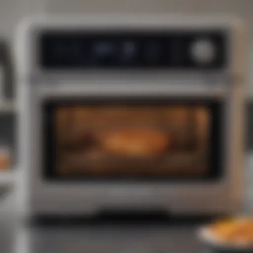 Sleek design of the Wolf Toaster Oven Air Fryer showcasing its modern aesthetics