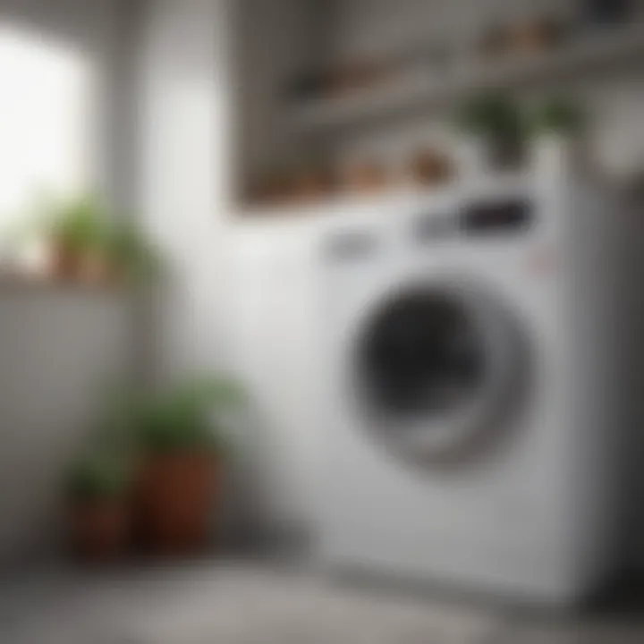 Comparison chart highlighting key features of popular washing machines