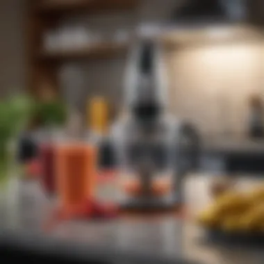 Attachments for Enhanced Blending Versatility Different attachments for immersion stick blenders arranged on a table