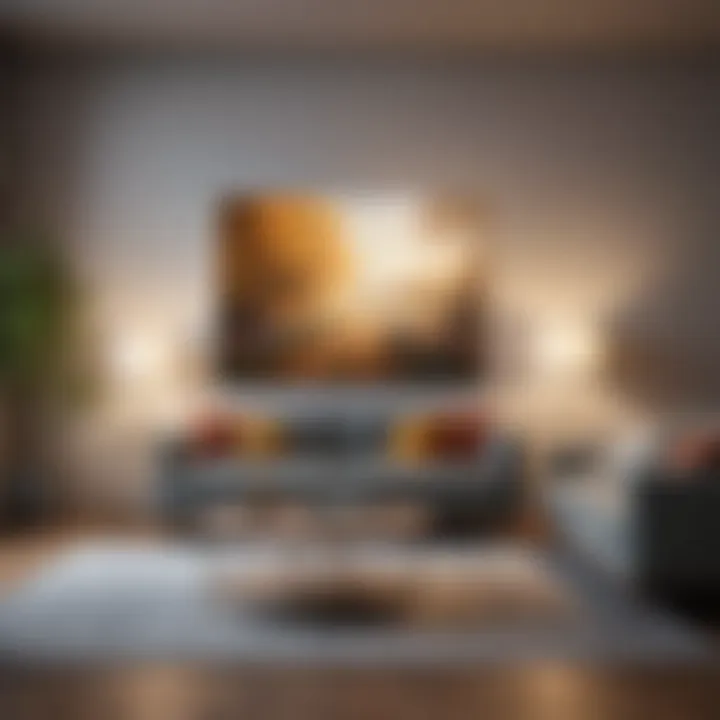 Color palette showcasing harmonious hues for living room design