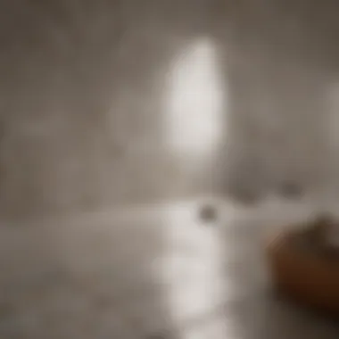 Tile Layout Planning A close-up of tile layout planning on a surface.