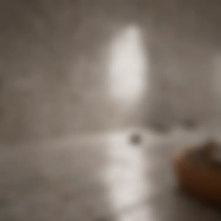 Tile Layout Planning A close-up of tile layout planning on a surface.