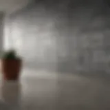 Modern Tiled Wall Design A beautifully tiled wall showcasing a modern design.