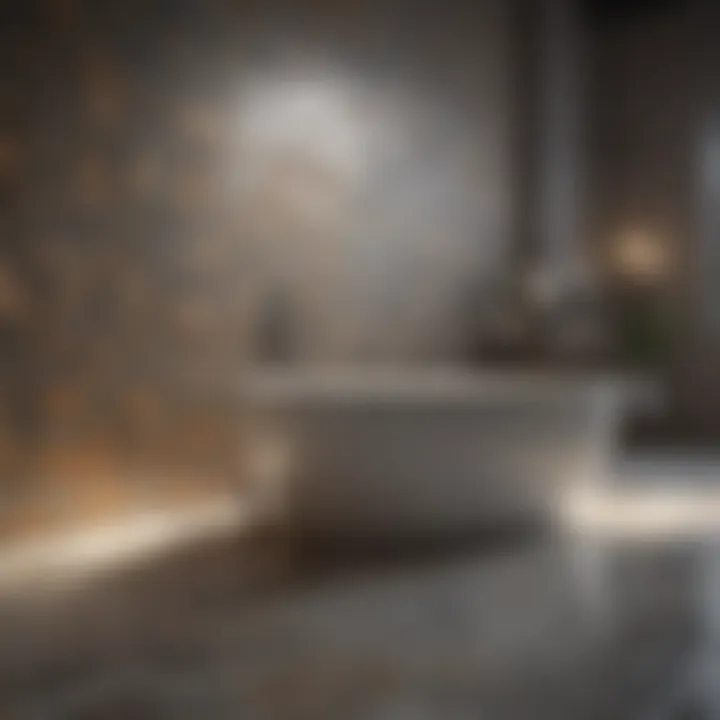 Elegant selection of ceramic tiles for bathroom walls