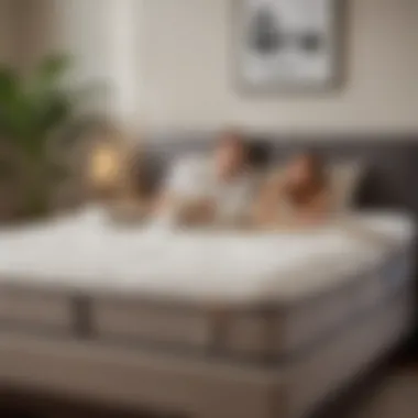 Luxury Tempur-Pedic mattress topper showcasing plush comfort.