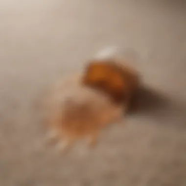 Visual Representation of Different Carpet Stains