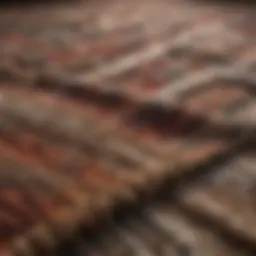 Luxurious carpet options showcasing textures