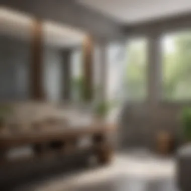 Homeowner considering design options for bathroom addition