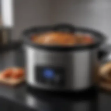 Cuisinart slow cooker showcasing functionality