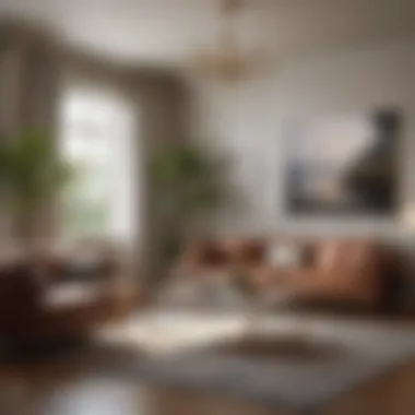 Reflecting Personal Style through Decor Elements Stylish decor elements that reflect personal style in a living room.