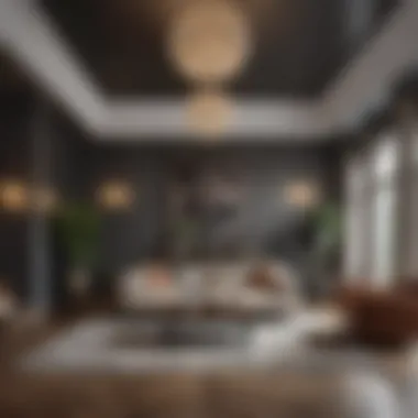Decorative elements that elevate the aesthetic of a long narrow living room