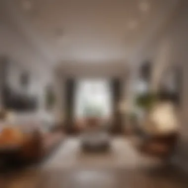 Innovative Lighting Ideas for Elongated Spaces Innovative lighting solutions enhancing a long narrow living room