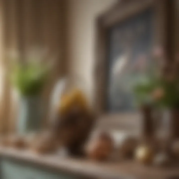 Cohesive design elements blending Easter motifs
