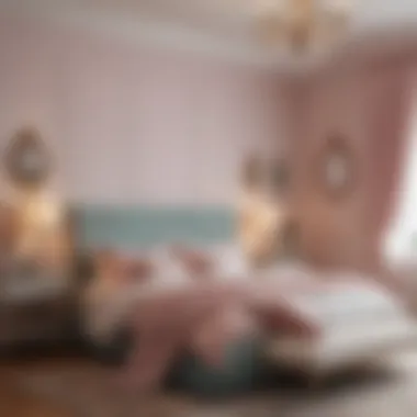 Elegant Easter-Themed Bedroom Elegant Easter-themed bedroom with pastel accents