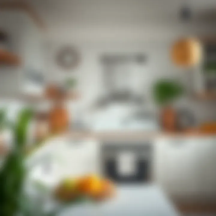 Tips for maintaining clean kitchen walls
