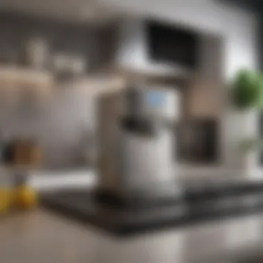 Kitchen Appliance Stains Comparison Comparison of clean and stained kitchen appliance surfaces