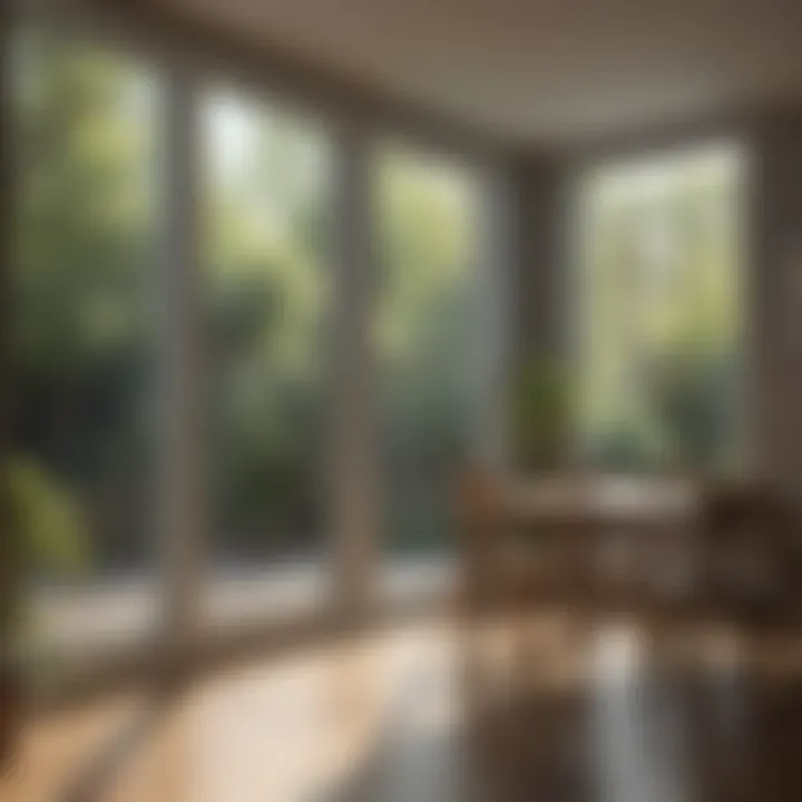 Diagram illustrating airflow in a home