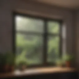 Illustration of well-insulated windows