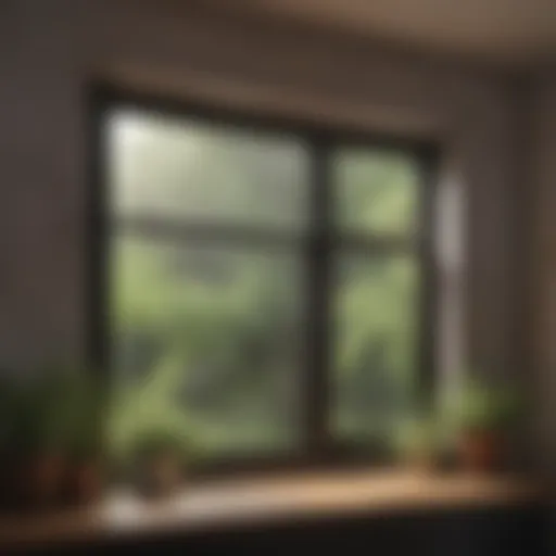 Illustration of well-insulated windows