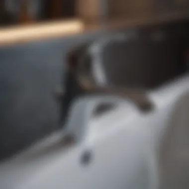 Innovative Faucet Features Close-up of high-quality faucet with innovative features