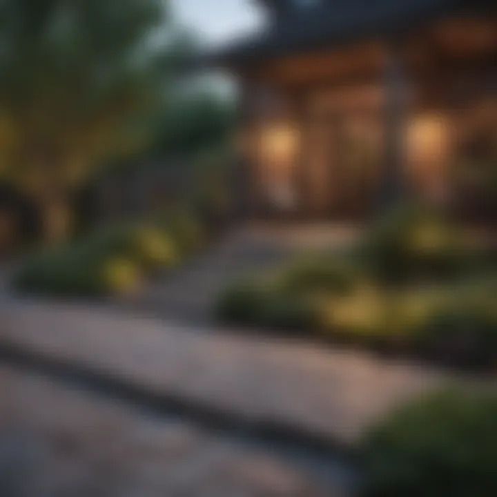 Charming outdoor space with tasteful landscaping that enhances curb appeal.