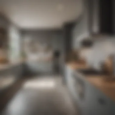 Well-organized kitchen emphasizing space and cleanliness with minimal decor.
