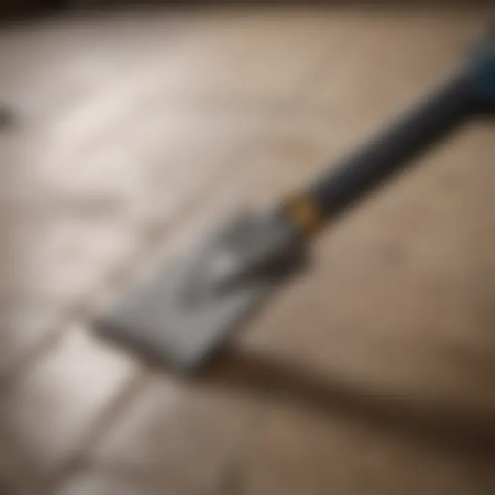 Heavy-duty tile chisel for effective removal