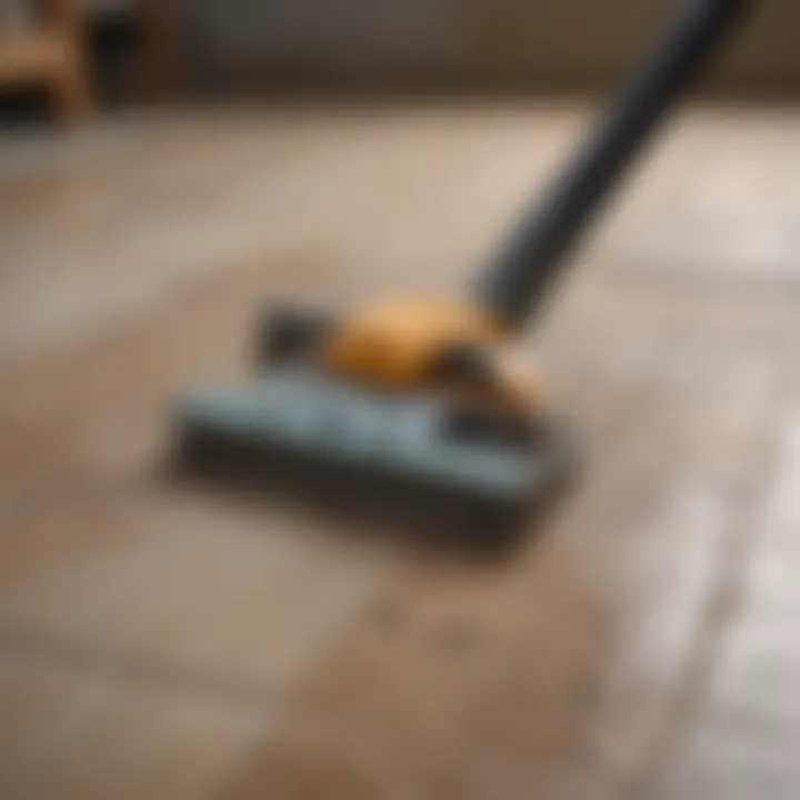 Professional-grade tile removal tool showcasing precision