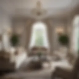 Luxurious living room designed by a top Greenwich designer