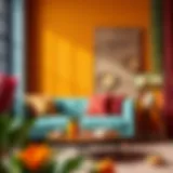 Vibrant swatches reflecting the 2022 Color of the Year