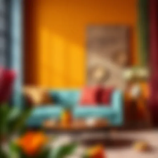 Vibrant swatches reflecting the 2022 Color of the Year